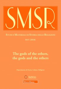 Copertina di 'SMSR. Vol. 84/1 (2018): Gods of the others, the gods and the others. (The)'