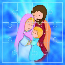Copertina di 'Mini puzzle "Sacra Famiglia" (12 pezzi)'
