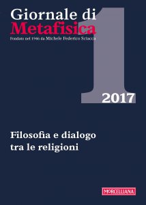 Copertina di 'Giornale di metafisica (2017)'