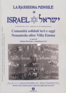 Copertina di 'La rassegna mensile di Israel. Vol. 86/2-3'