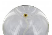Immagine di 'Boccia in vetro trasparente per Santissimo -  16 x 14 cm'
