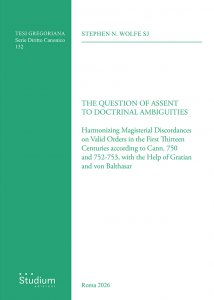 Copertina di 'The question of assent to doctrinal ambiguities'