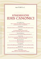 Ephemerides Iuris Canonici