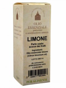Copertina di 'Olio essenziale limone 12 ml.'