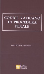 Copertina di 'Codice Vaticano di Procedura Penale.'