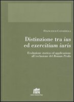 Distinzione tra ius ed exercitium iuris. Evoluzione storica ed applicazione all'esclusione del bonum prolis - Catozzella Francesco