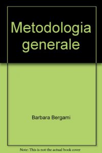 Copertina di 'Metodologia generale'
