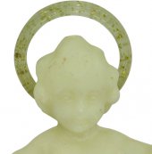 Immagine di 'Ges Bambino in plastica fosforescente - 5 cm circa'