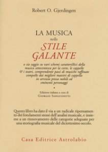 Copertina di 'La musica nello stile galante'