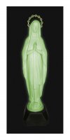Immagine di 'Statua Madonna di Lourdes fosforescente 30 cm'