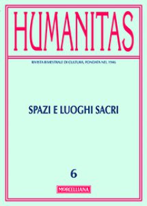 Copertina di 'Humanitas. 6/2013: Spazi e luoghi sacri.'