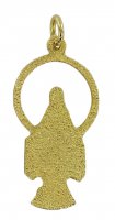 Immagine di 'Medaglia Miracolosa in ottone dorato - 2,5 cm'