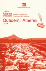 Copertina di 'Quaderni amerini'