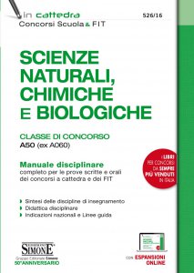 Copertina di 'Scienze naturali, chimiche e biologiche - Classe di concorso A50 (ex A060)'