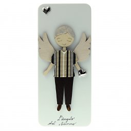 Copertina di 'Quadretto MessAngelo "L'angelo della Nonno" - dimensioni 22 x 9,5 cm'
