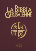 La Bibbia di Gerusalemme (copertina in pelle color testa di moro - tascabile)