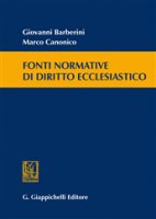 Fonti normative di diritto ecclesiastico - Barberini Giovanni, Canonico Marco