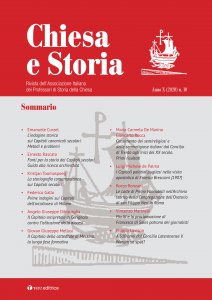 Copertina di 'Chiesa e Storia. 10.2020: Rivista dell'Associazione Italiana dei Professori di Storia della Chiesa'