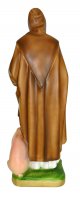 Immagine di 'Statua di Sant'Antonio Abate / Eremita in gesso dipinta a mano - 40 cm'