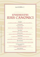 Ephemerides Iuris Canonici. Anno 62 (2022) n. 2