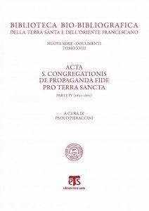 Copertina di 'Acta S. Congregationis De Propaganda Fide pro Terra Sancta'