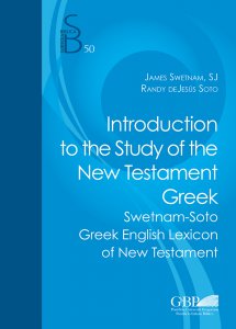 Copertina di 'Introduction to the study of the New Testament Greek'