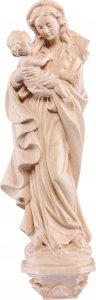 Copertina di 'Statua della Madonna Germania d'appendere, linea da 30 cm, in legno naturale - Demetz Deur'