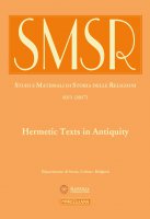 SMSR. Vol. 83/1 (2017): Hermetic Texts in Antiquity.