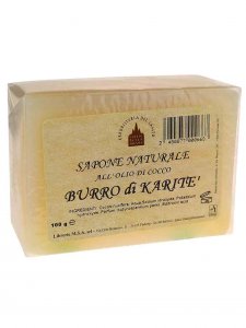Copertina di 'Sapone al burro di karite' 100 gr.'