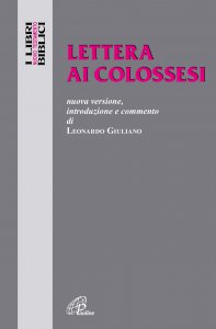 Copertina di 'Lettera ai Colossesi. Nuova versione, introduzione e commento'