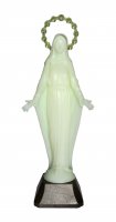 Statua Madonna Miracolosa fosforescente 14 cm