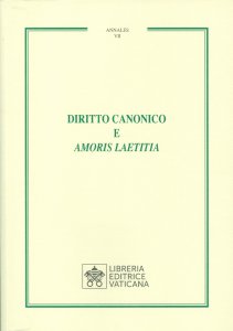 Copertina di 'Diritto canonico e Amoris laetitia'