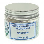 Incenso naturale profumato in grani fragranza gaudium - peso 20 g