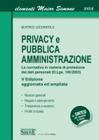 Privacy e Pubblica Amministrazione - Beatrice Locoratolo