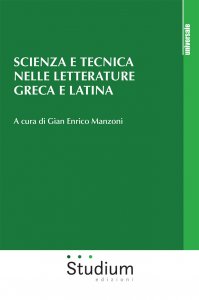 Copertina di 'Scienza e tecnica nelle letterature greca e latina'