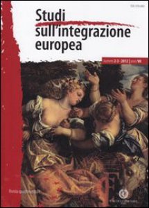 Copertina di 'Studi sull'integrazione europea (2012) vol. 2-3'