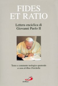Copertina di 'Fides et ratio. Lettera enciclica di Giovanni Paolo II'