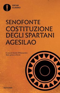 Copertina di 'Costituzione degli spartani-Agesilao. Testo greco a fronte'