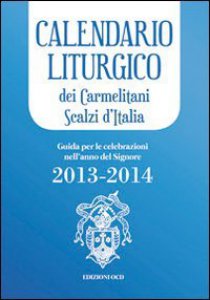 Copertina di 'Calendario liturgico dei Carmelitani Scalzi d'Italia'