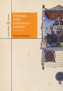 Copertina di 'Filologia della letteratura Italiana'