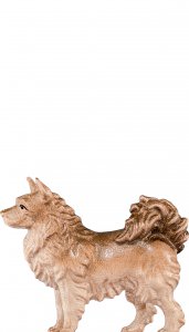Copertina di 'Cane volpino H.K. - Demetz - Deur - Statua in legno dipinta a mano. Altezza pari a 11 cm.'
